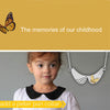 Butterfly on Collar Necklace