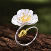 Blooming Poppies Ring