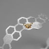 Honeycomb Bee Bangle
