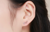 Tri Star Stud Earrings