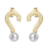 Question-mark Stud Earrings - Rozzita.com