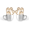 Coffee Time Stud Earrings - Rozzita.com