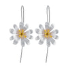 Daisy Flower Dangle Earrings - Rozzita.com