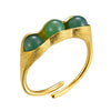 The Golden Peapod Ring - Rozzita.com