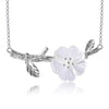 The Crystal Flower Necklace - Rozzita.com