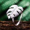 Monstera Leaf Ring