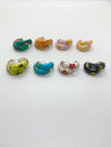 Colorful Enamel Hoop Kids Earrings