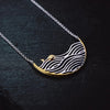 Whale in the sea Necklace