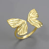 Golden Butterfly Ring